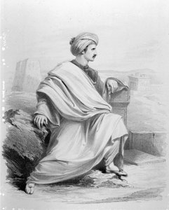 Edward William Lane, mint "egy beduin arab", 1828